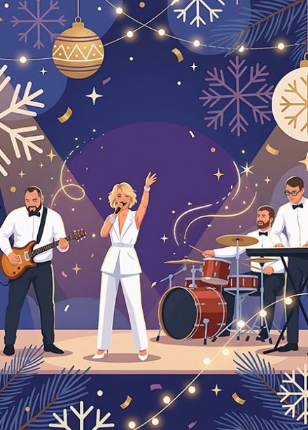 Неголубой огонёк с группой "Громче"