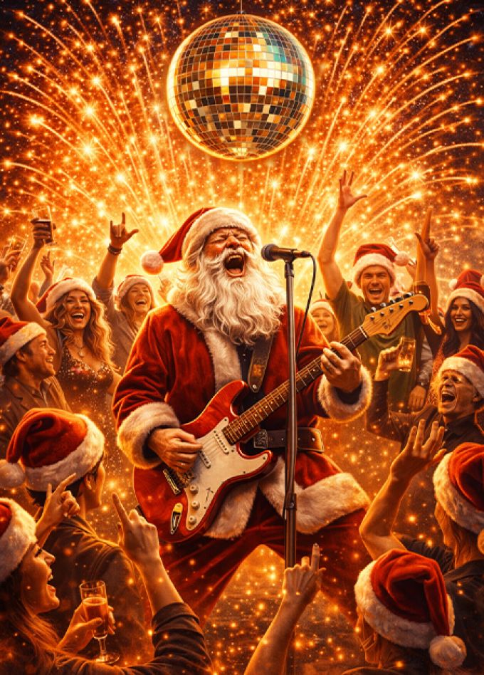 Новогодний ла-ла-лэй с кавер группой "NE Авторы"