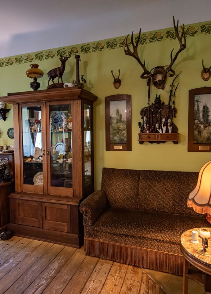 Altes Haus. Прогулка Калининberg. Дом Китобоя.